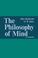 Cover of: The philosophy of mind