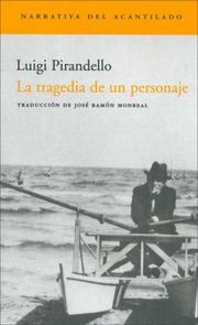 Cover of: Tragedia de Un Personaje