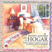 Cover of: Praceres sencillos para el Hogar by Susannah Seton
