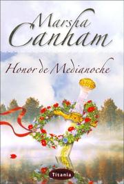 Cover of: Honor De Medianoche/midnight Honor by Marsha Canham