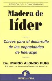 Cover of: Madera De Lider/leadership Talent