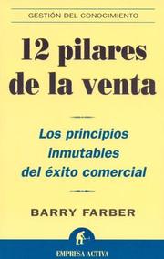 Cover of: 12 Pilares de la Venta by Barry Farber