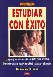 Cover of: Estudiar Con Exito