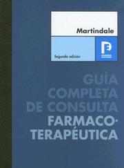 Cover of: Martindale 34- Spanish Edition Book: Guia Completa de Consulta Farmacotrapeutica