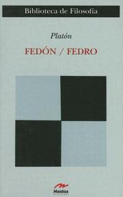 Cover of: Fedon: Fedro (Clasicos Filosofia)