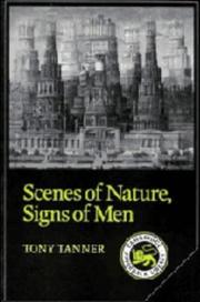 Cover of: Scenes of nature, signs of men by Tony Tanner