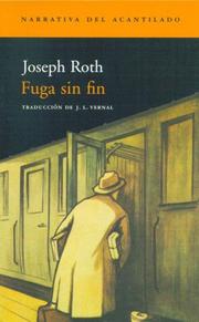 Cover of: Fuga Sin Fin by Joseph Roth, Joseph Roth