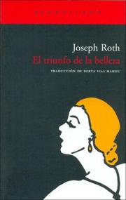 Cover of: El Triunfo de La Belleza