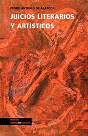 Cover of: Juicios literarios y artísticos