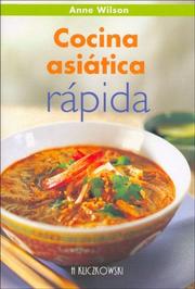 Cover of: Cocina Asiatica Rapida by Anne Wilson