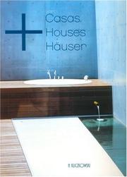 Cover of: Houses, Casas, Hauser