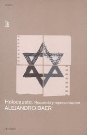 Cover of: Holocausto. Recuerdo y Representacion