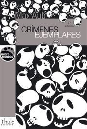 Cover of: Crimenes ejemplares by Max Aub