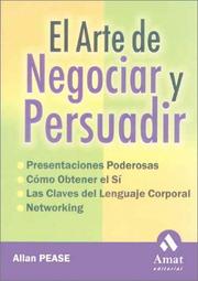 Cover of: El arte de negociar y persuadir