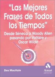 Cover of: Las mejores frases de todos los tiempos by Des Machale