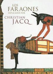 Cover of: Los Faraones Explicados by Christian Jacq