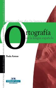 Cover of: Ortografia de la lengua española (Manuales de la lengua series)