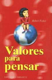 Cover of: Valores Para Pensar/ Values for Thinking