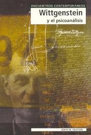 Cover of: Wittgenstein y El Psicoanalisis