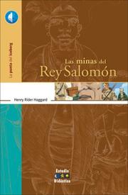 Cover of: Las minas del rey Salomón by H. Rider Haggard