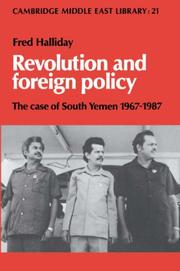 Cover of: Revolution and foreign policy | Halliday, Fred.