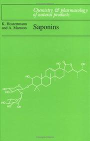 Cover of: Saponins by K. Hostettmann