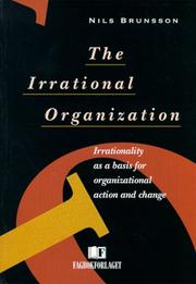 Cover of: The Irrational Organization by Nils Brunsson