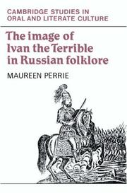 Cover of: The image of Ivan the Terrible in Russian folklore