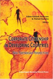 Cover of: Corporate Citizenship in Developing Countries: New Partnership Perspectives
