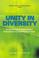 Cover of: Unity in Diversity: Europe and the European Union