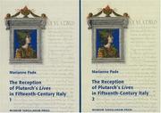 Cover of: The Reception of Plutarch's Lives in Fifteenth-century Italy