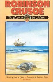 Cover of: Robinson Crusoe: Retold for Today's Children (Classics for Children)
