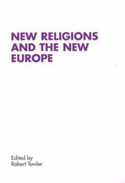 Cover of: New Religions & the New Europe (Renner Studies on New Religions) by 