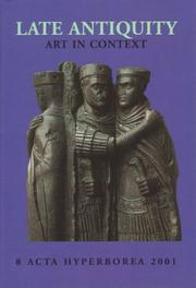 Cover of: Late Antiquity: Art in Context (Acta Hyperborea)