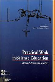 Cover of: Practical Work in Science Education - Recent Research Studies by 