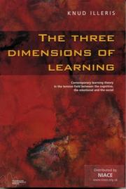Cover of: 3 Dimensions of Learning