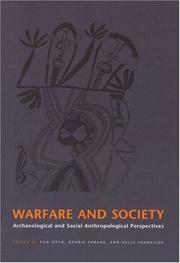 Cover of: Warefare And Society In Archaeological And Social Anthropological Perspective by 