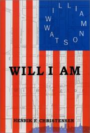 Cover of: Will I Am by Henrik F. Christensen