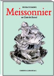 Cover of: Juste-Aurele Meissonnier: UN Genie Du Rococo 1695-1750