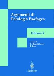 Cover of: Argomenti di Patologia Esofagea: Volume 5