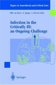 Cover of: Infection in the Critically Ill: An Ongoing Challenge (Topics in Anaesthesia and Critical Care)