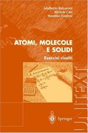 Front cover of Atomi, Molecole e Solidi by Adalberto Balzarotti
