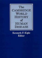 Cover of: The Cambridge world history of human disease | 