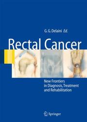 Cover of: Rectal Cancer: New Frontiers in Diagnosis, Treatment and Rehabilitation