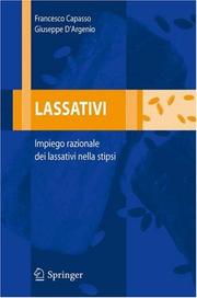 Cover of: Lassativi: Impiego razionale dei lassativi nella stipsi