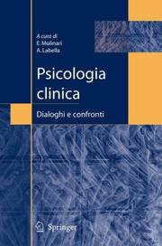 Cover of: Psicologia Clinica: Dialoghi e confronti