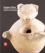 Cover of: Aegean Wares by Nicholas Stampolidis, Peggy Sotirakopoulou
