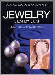 Cover of: Jewelry Gem by Gem | Claude Mazloum