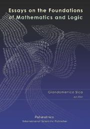 Cover of: Essays on the Foundations of Mathematics and Logic 1