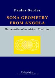 Cover of: Sona geometry from Angola. Mathematics of an African Tradition by Paulus Gerdes